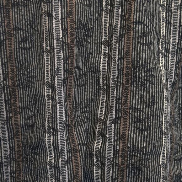 J Ferrar Button Down Striped Shirt Mens Size Large - Picture 7 of 8